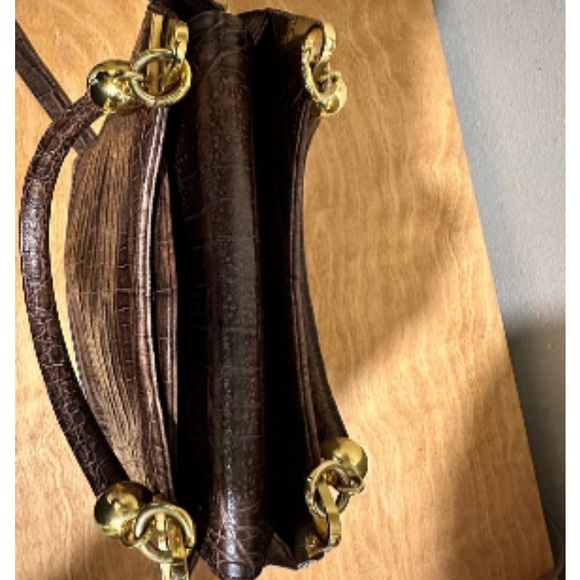 Finesse la model crocodile brown bag - Picture 5 of 8